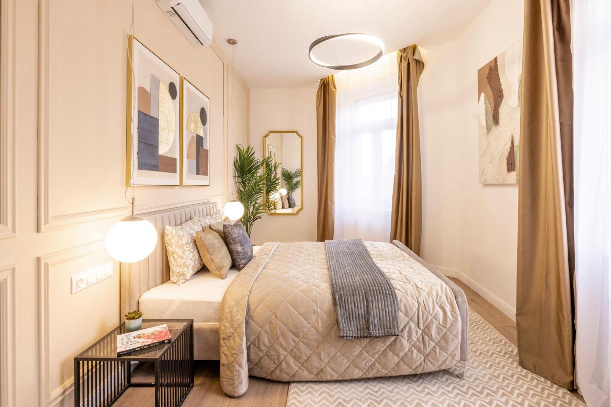 Luxury & Classy Central Apartment With 3Bedrm, 2Bathrm Budapest Luaran gambar