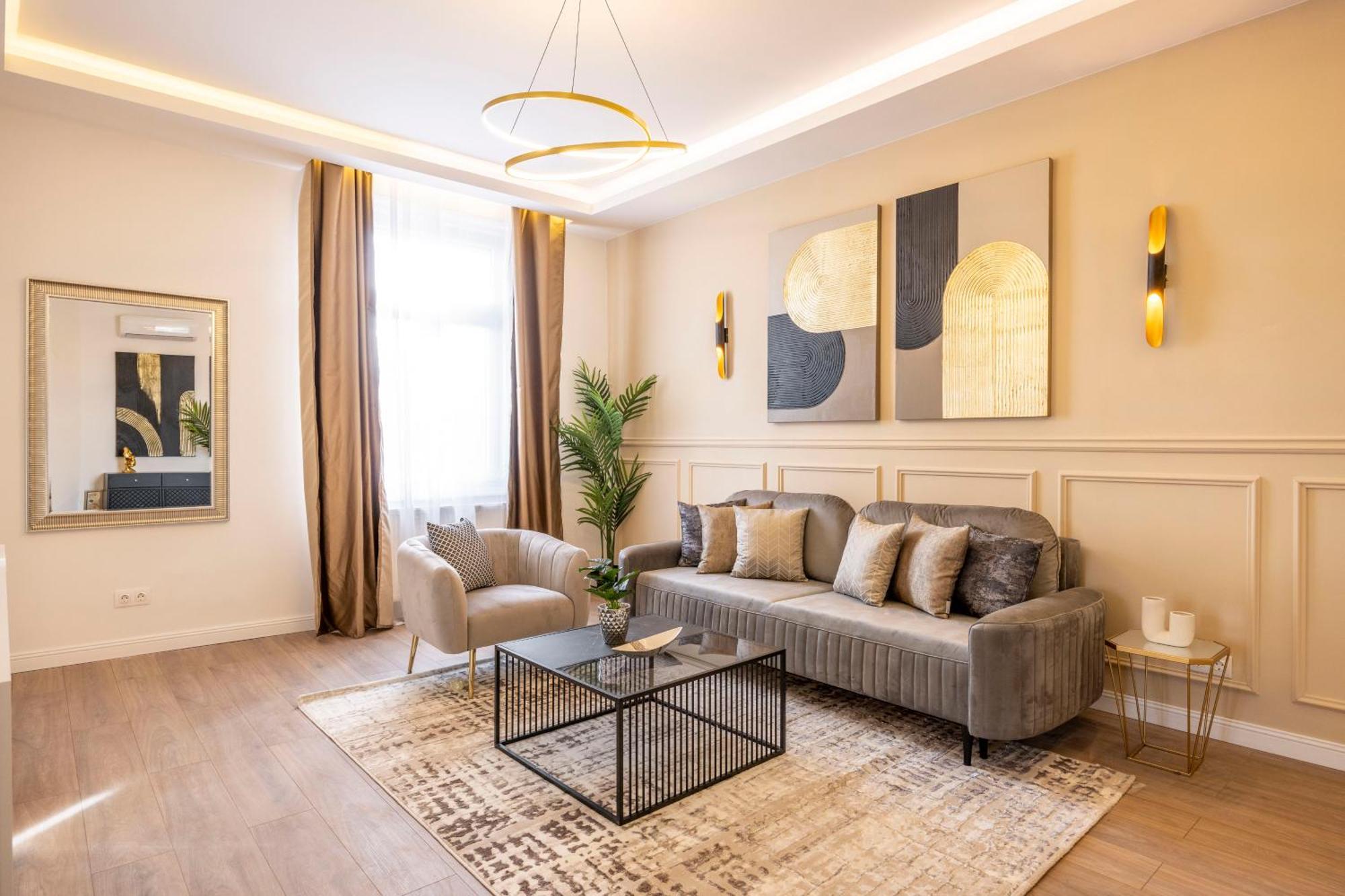 Luxury & Classy Central Apartment With 3Bedrm, 2Bathrm Budapest Luaran gambar